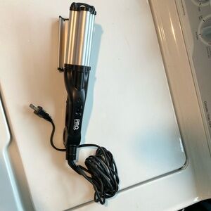 Pro beauty tools speed waver ceramic hair iron styler EUC beach waves